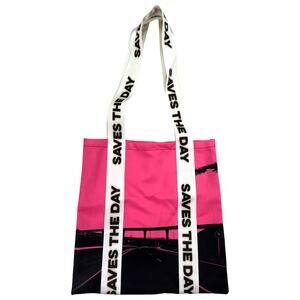 Saves The Day Tote Bag 9 Album Promotional NWOT Equal Vision Records RARE
